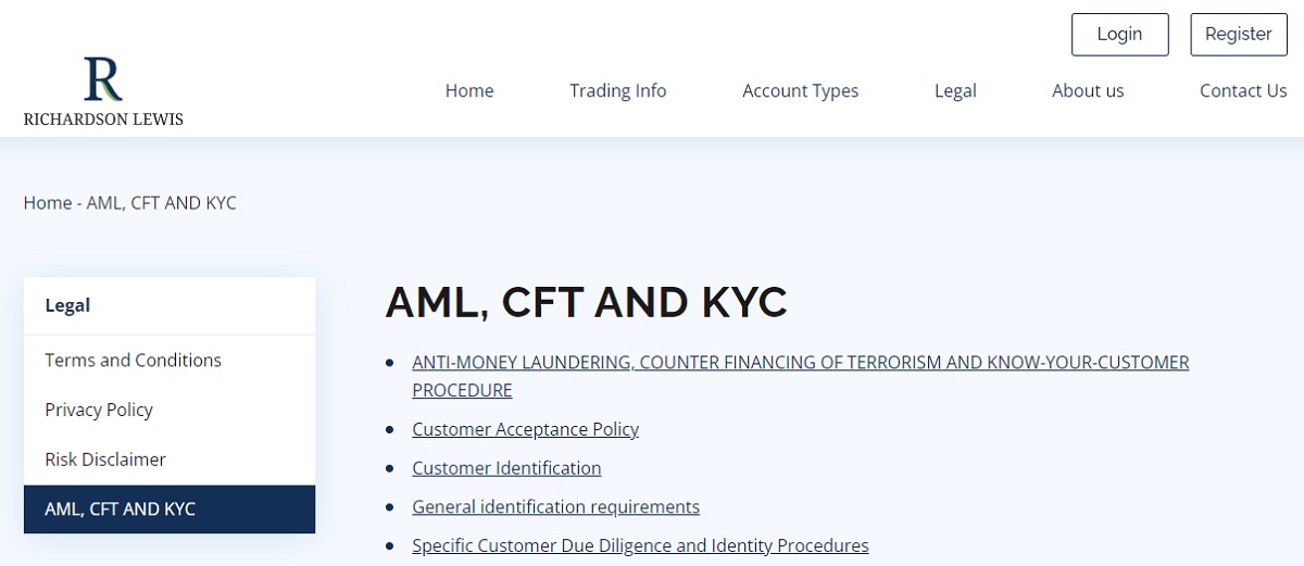 Richardson Lewis KYC AML