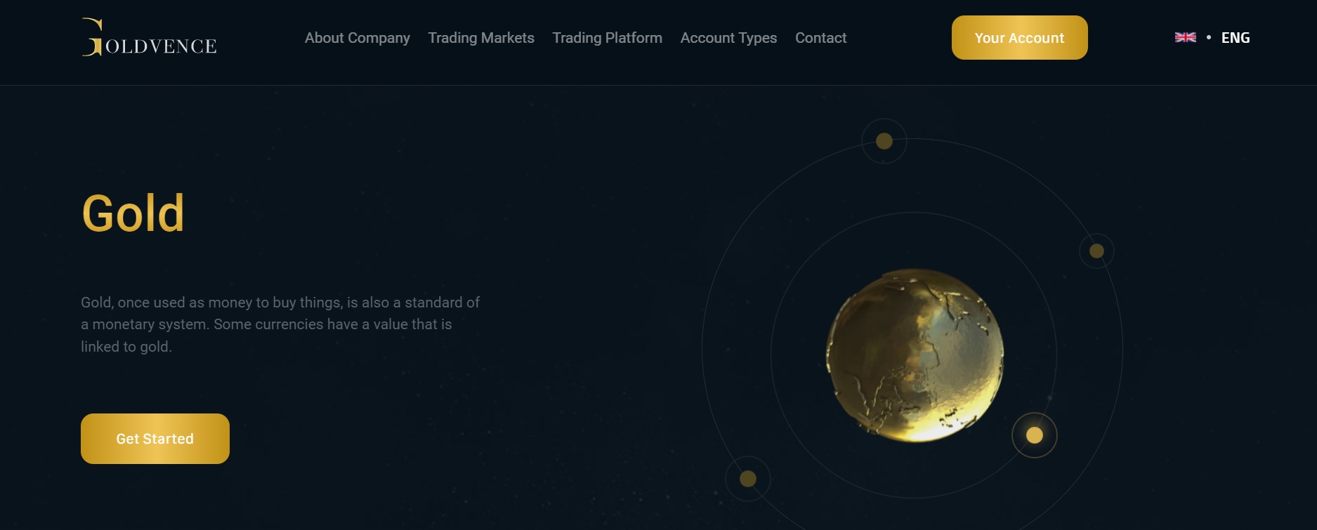 Goldvence trading platform