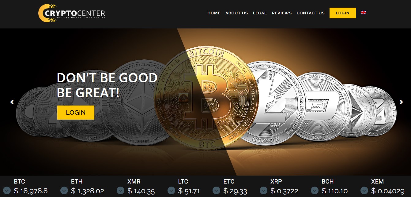 Crypto Center website