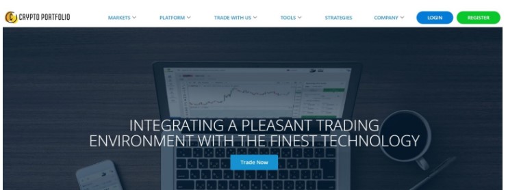 Crypto Portfolio website