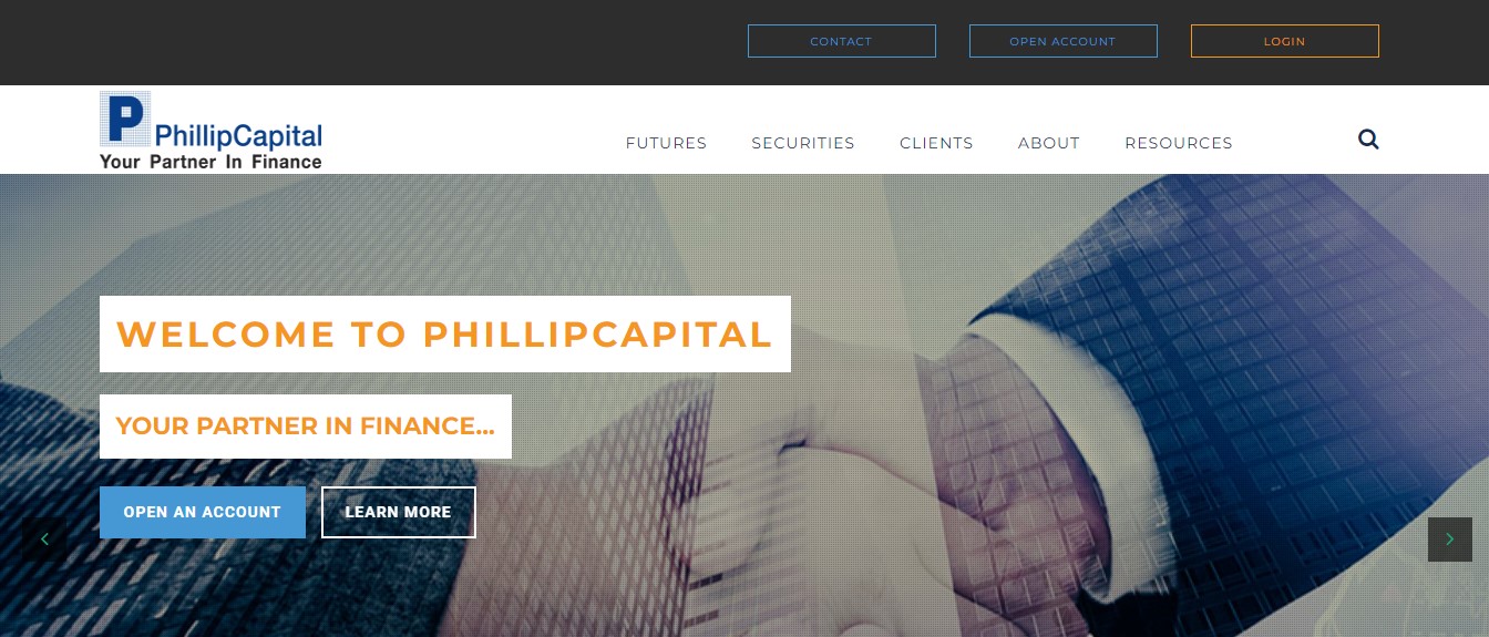 Phillip Capital website