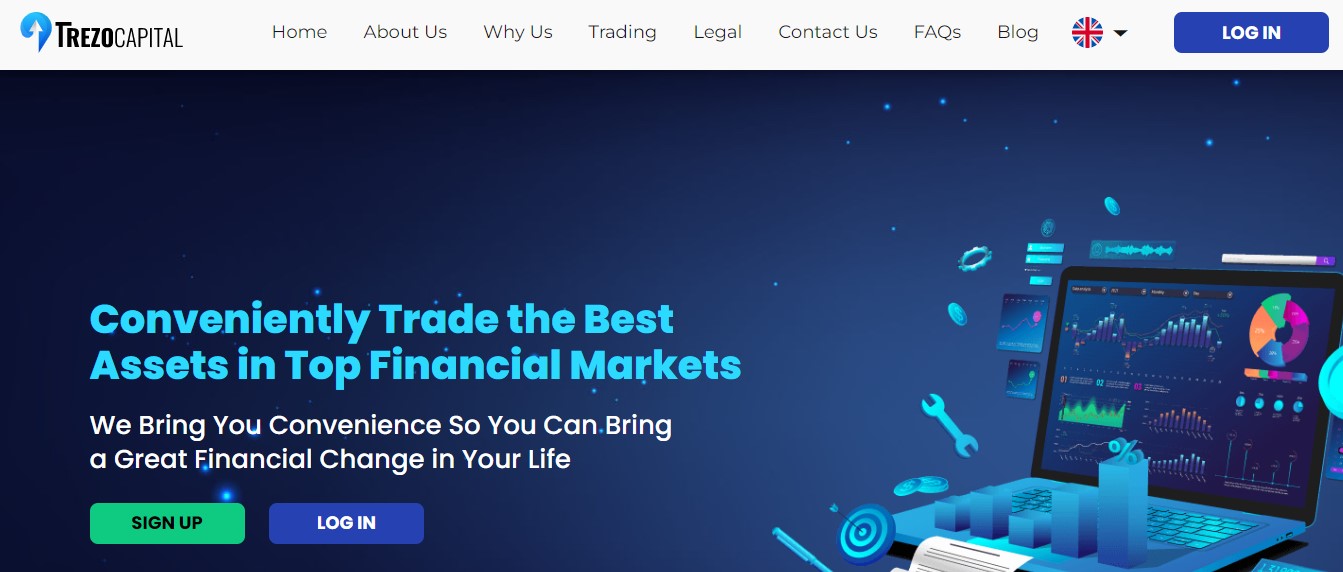 Trezo Capital website