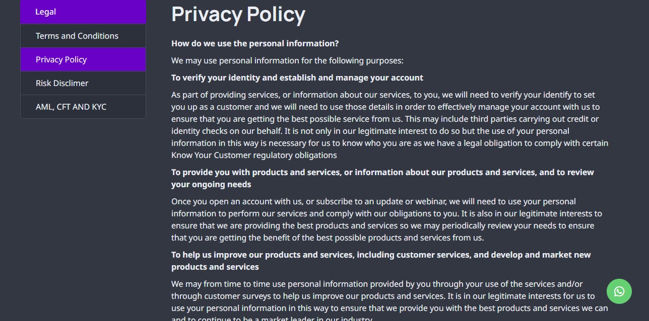 Henderson Palmer Privacy Policy