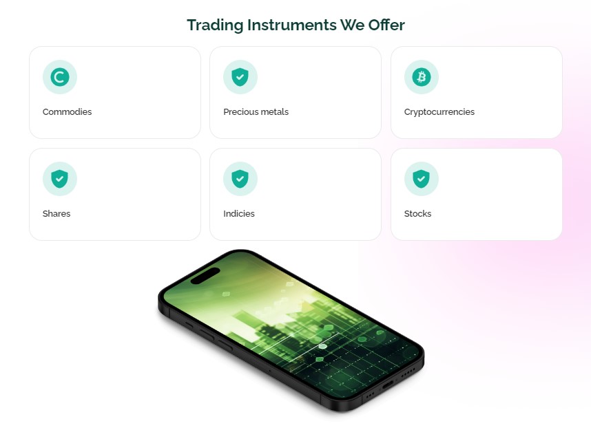 Equity Gates Trading Instruments Offer
