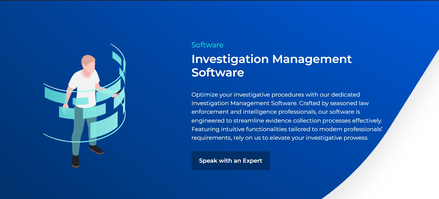 Fundstrace’s Investigation Management software